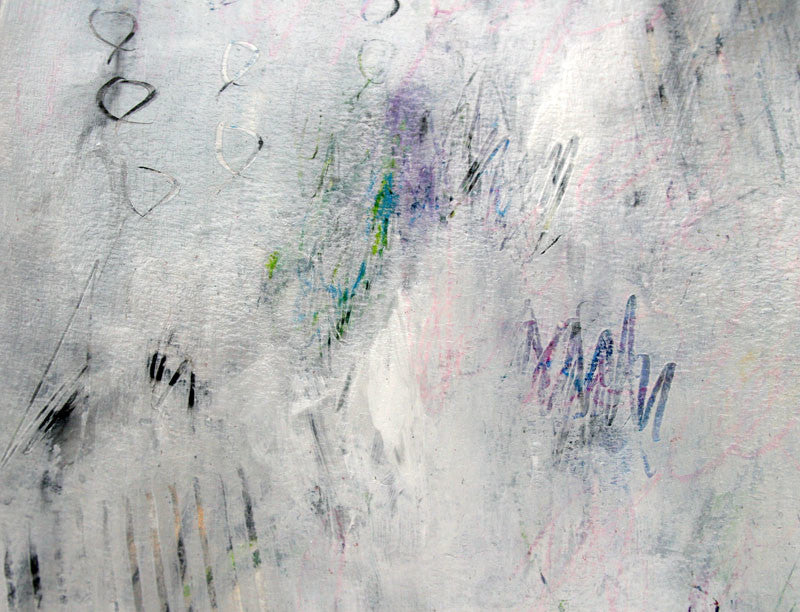 Minimalist Abstract Pink Painting