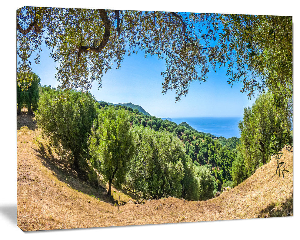 Cilentan Coast Campania Italy, Landscape Canvas Art Print, 60x40
