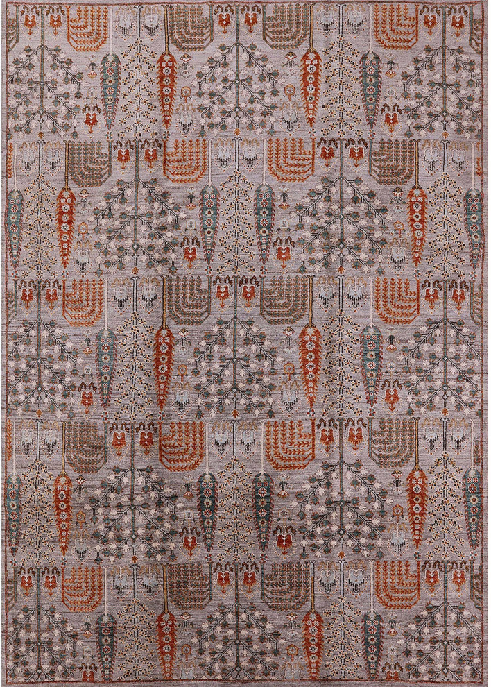 Ahgly Company Indoor Rectangle Mid-Century Modern Area Rugs, 7' x 9'