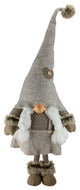 31" Nature's Luxury Gnome with Pig Tails Tabletop Christmas Decoration