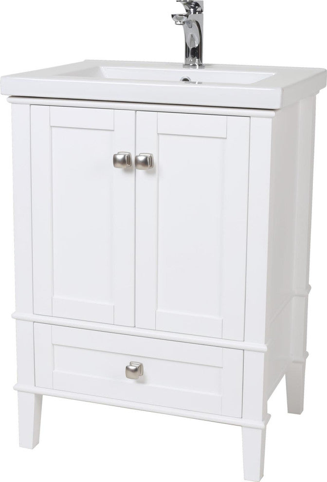 Danville Modern Brushed Nickel Vanity