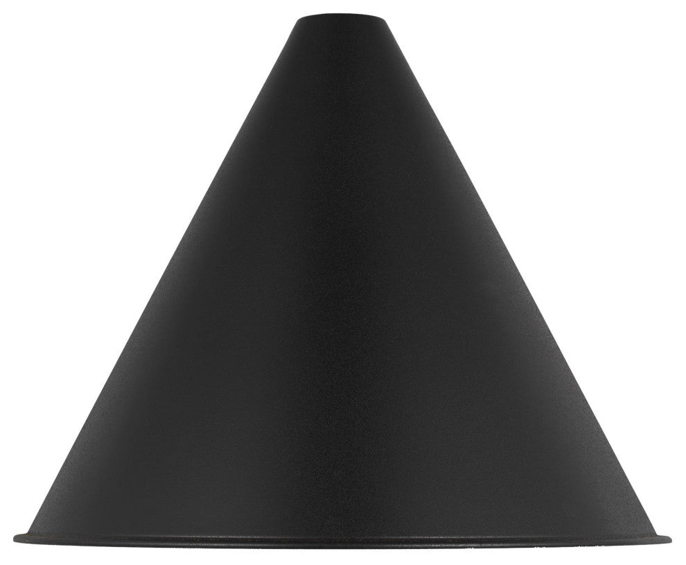 Crittenden Large 1-Light Outdoor Wall Lantern, Black