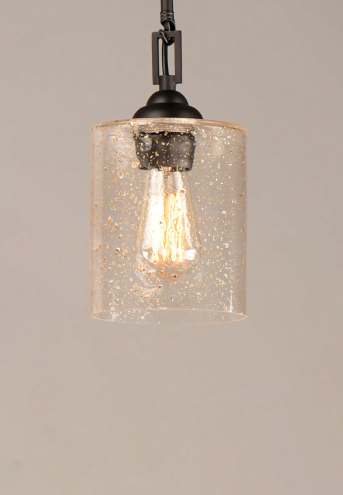 Maxim 25279SS Stonehenge 6"W Mini Pendant - Bronze