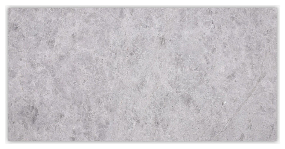 Silver Gray Light Polished 12x24 Marble Tile