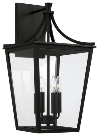 Capital Lighting 947941ir 4 Light 24" Tall Wall Sconce - Black