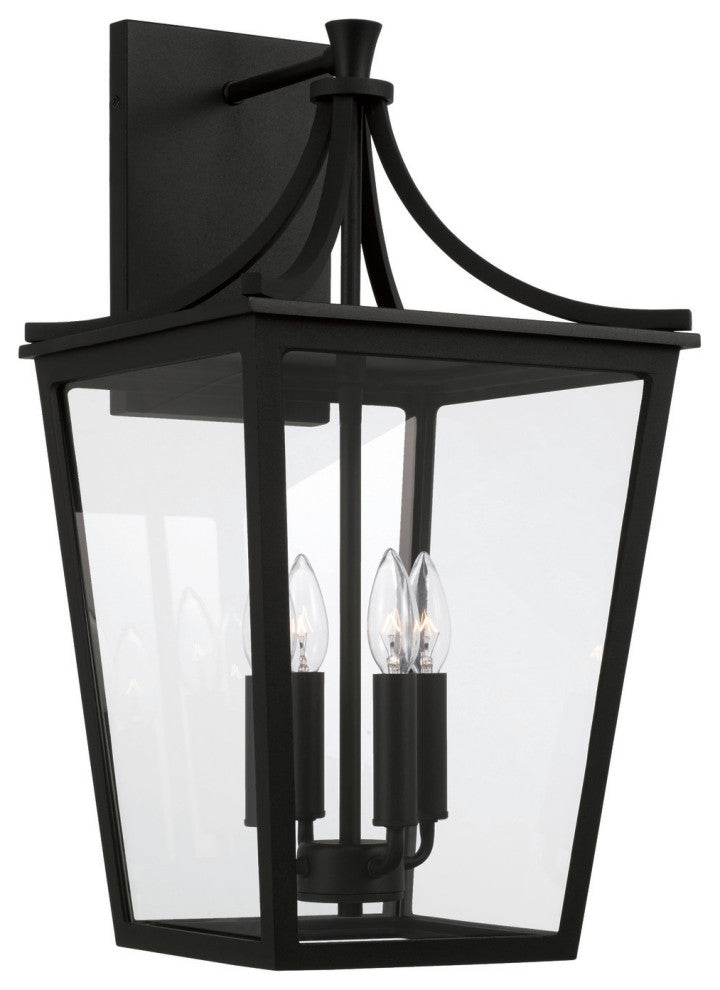 Capital Lighting 947941ir 4 Light 24" Tall Wall Sconce - Black