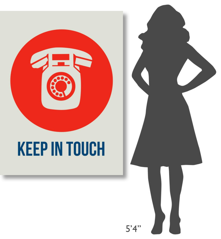 "Keep In Touch 1" Fine Art Print