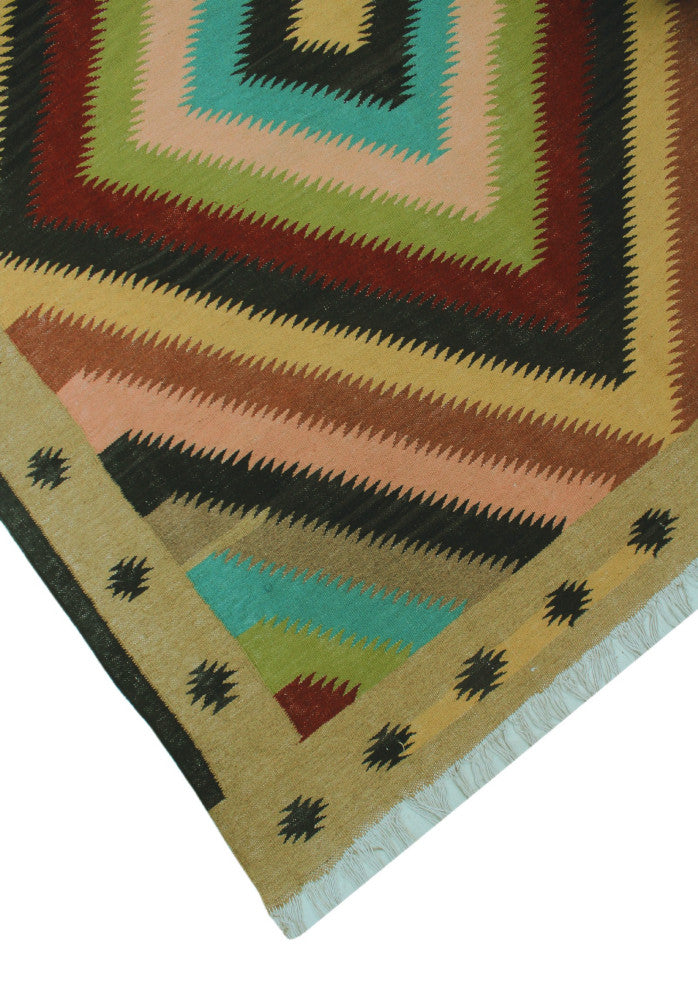 Sangat Kilim Mikenn Lt. Brown Rug