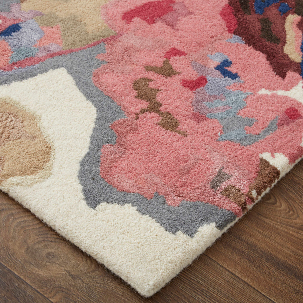 Cerelia R8865 Transitional/Casual Rug, Blue/Multi, 3'6"x5'6"