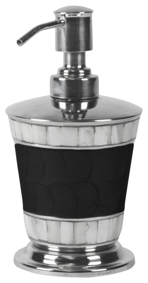 Classic 7" Soap or Lotion Dispenser, Caviar