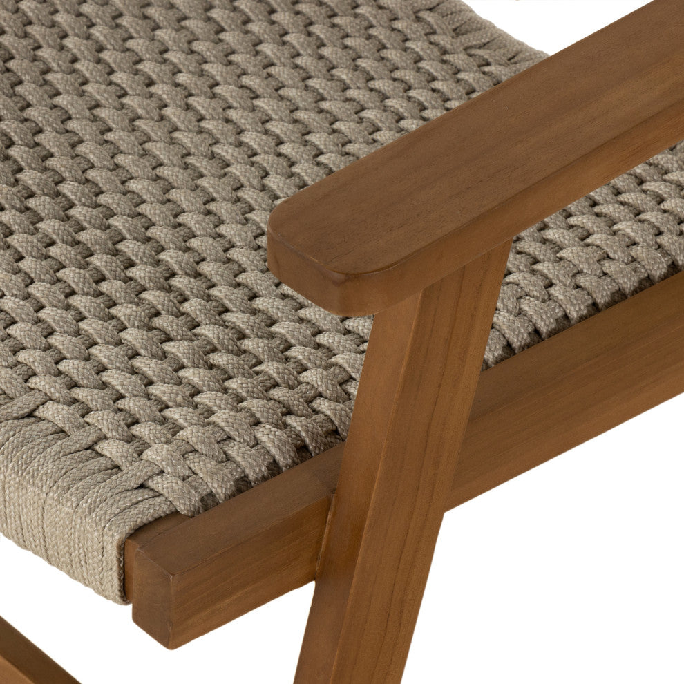 Delano Outdoor Chair-Natural Teak