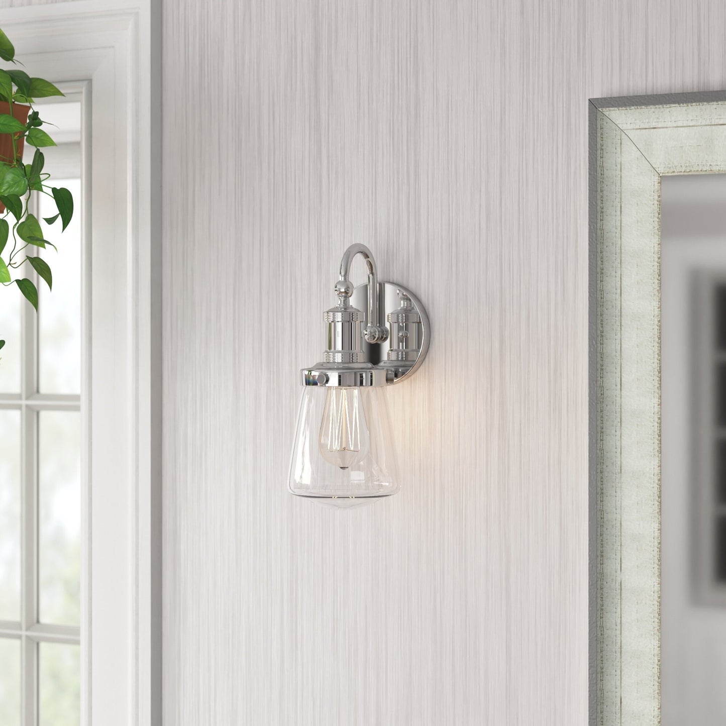 Taylor Wall Sconce, Chrome