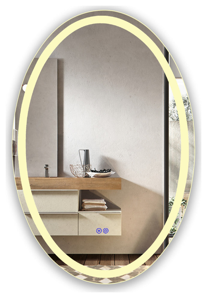 CHLOE Lighting LUMINOSITY Oval TouchScreen LED Mirror