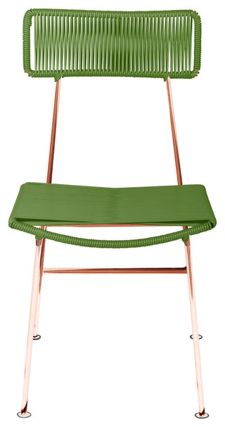 Hapi Indoor/Outdoor Handmade Dining Chair, Cactus on Copper