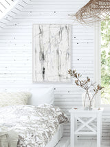 "Calm Energy" Floater Framed Painting Print on Canvas