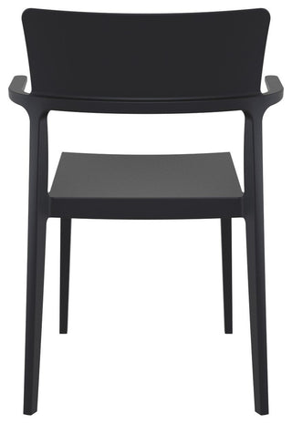 Compamia Plus Arm Chair, Black, Set of 2