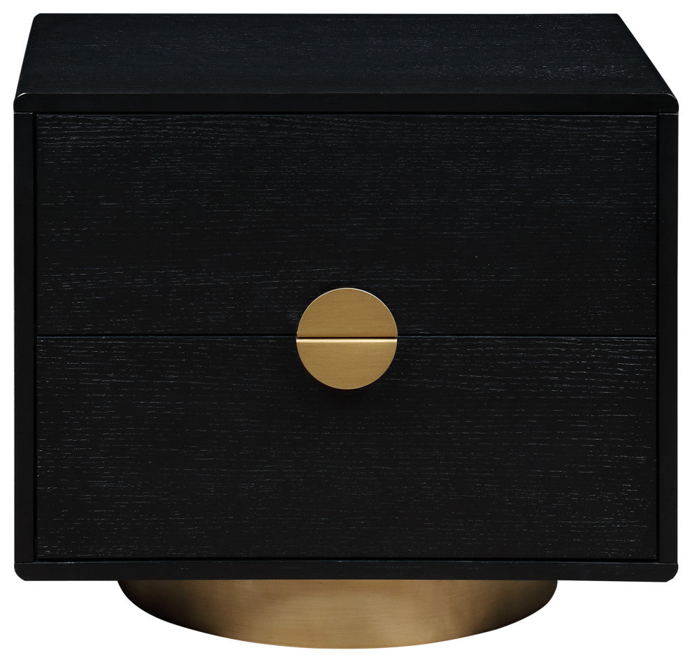 Wade Night Stand / Side Table, Black