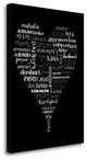 "Translation Of Love" By Tenisha Proctor, Giclee Print on Gallery Wrap Canvas