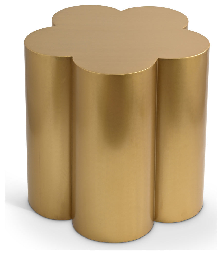 Lucky Iron End / Side Table, Gold, End Table