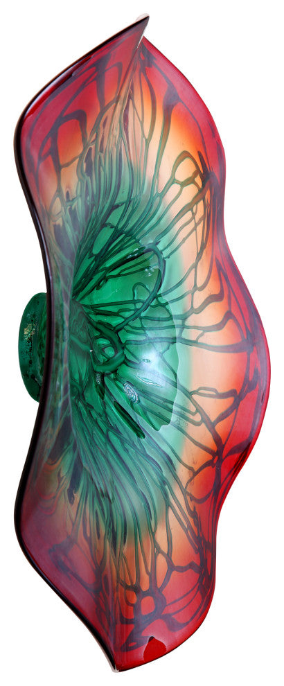 Contemporary Ruby Wall Plate - M2 - Multicolor
