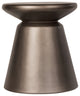 Misha Concrete Mineral Side Table, Bronze