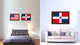 Dominican Republic Country Flag Canvas Print, 15"x21"