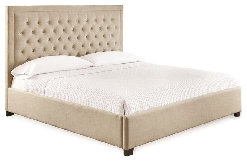 Isadora Queen Bed, Sand