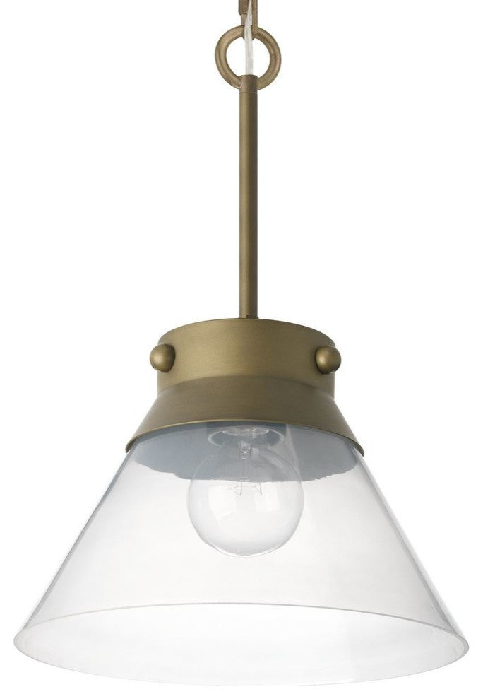 POINT DUMEÂ® Tapia Trail Collection Aged Brass Semi-Flush Convertible