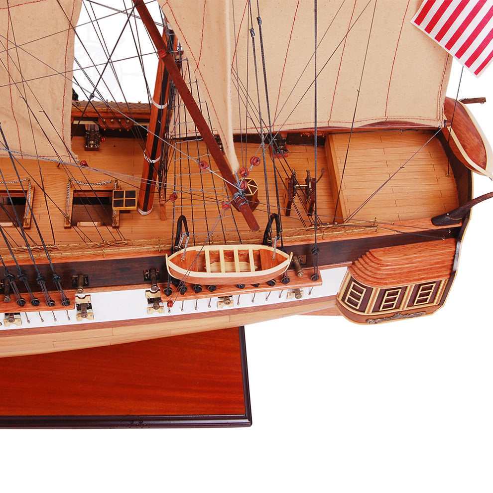 Uss Constitution Xl Museum-quality Fully Assembled Wooden Model Ship