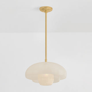 Hudson Valley Lighting Auburndale Pendant, Aged Brass