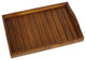Kalos Outdoor Tray Table, Solid Teak Wood