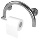 Life Line, Toilet Paper Holder Semisphere, Brushed Nickel
