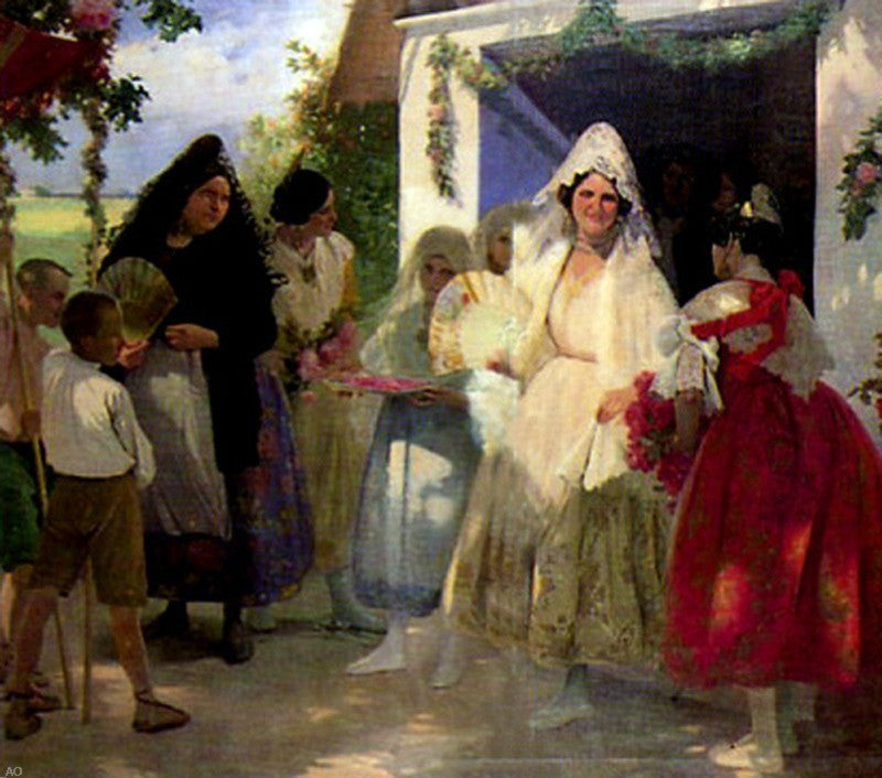 Antonio Fillol Granell La Novia, 20"x25" Wall Decal Print