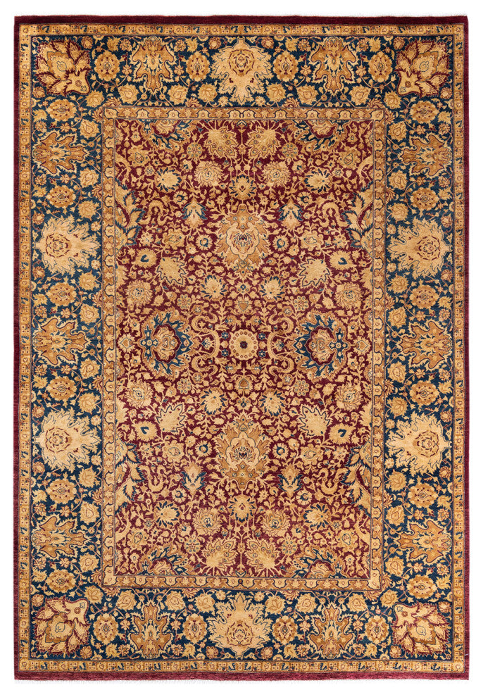 MOGUL, Hand Knotted Area Rug 9' 0" X 6' 2"