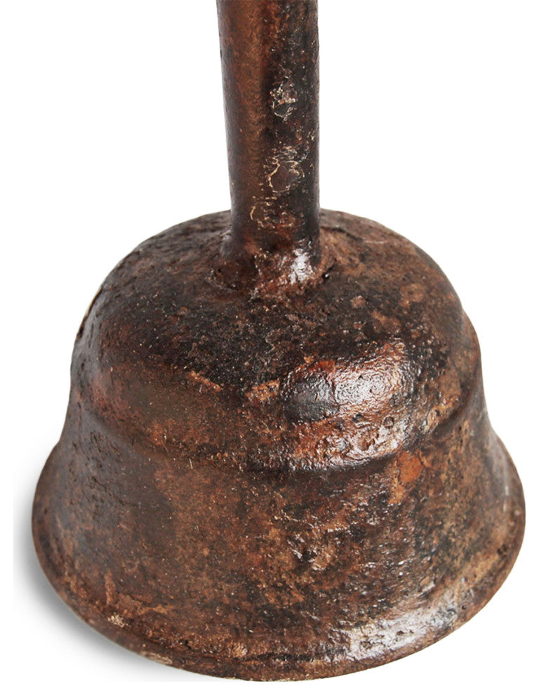 Consigned Antique Iron Candle Stand