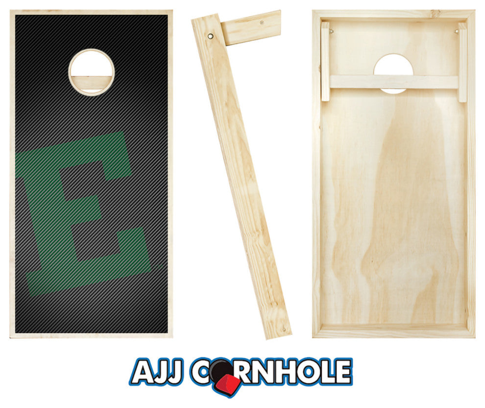 Eastern Michigan Slanted Cornhole Set