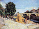 Armand Guillaumin Pont Marie from the Quai d'Anjou Gallery Wrapped Canvas Print