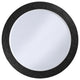 Lancelot Round Mirror, Black