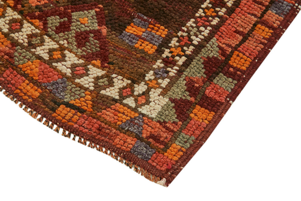 Rug N Carpet - Hand-knotted Turkish 2' 10" x 13' 0" Vintage Runner Rug