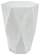 Uttermost Volker White Side Table