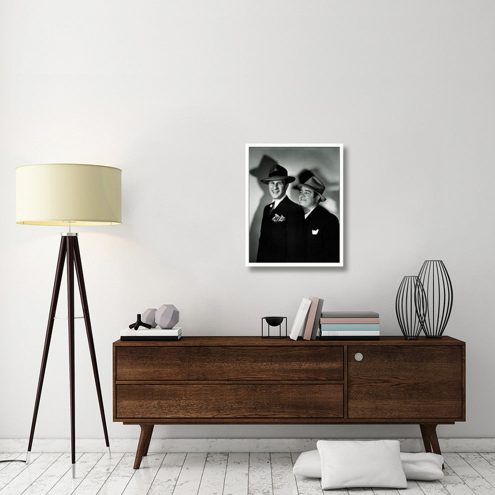 "Abbott & Costello - Promotional Still" Canvas Giclee, 24"x30"