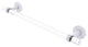 Clearview 36" Towel Bar with Twisted Accents, Matte White