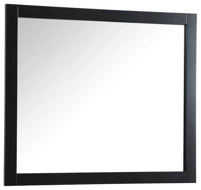 Alice Vanity Mirror, 42"x36", Black