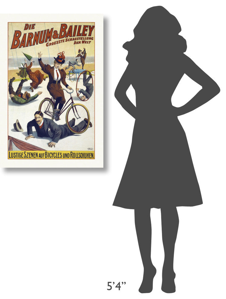 Barnum and Bailey Groesste Schaustellung Der Welt, 24x36