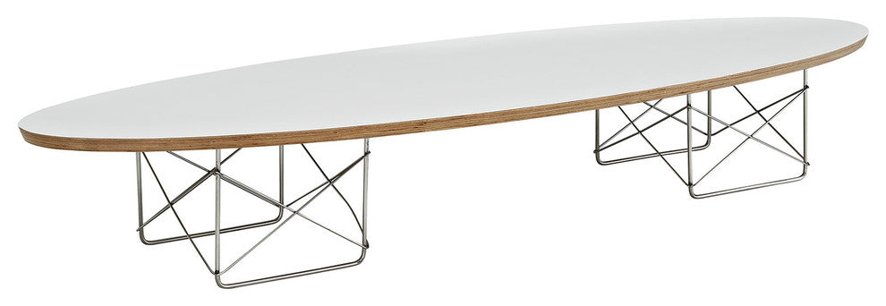 Modern Contemporary Living Room Coffee Table White