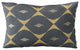 Plutus Blue Cube Diamond Luxury Throw Pillow, 22"x22"
