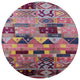 Ahgly Company Indoor Round Mid-Century Modern Area Rugs, 3' Round