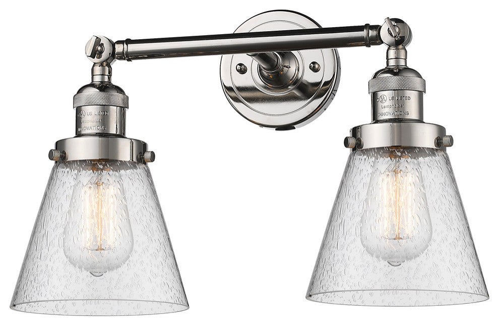Innovations Lighting 208-Pn-G64-Led 2 Light Dimmable Led Bathroom Fixture