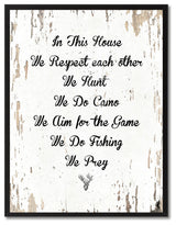 We Respect Each Other Inspirational, Canvas, Picture Frame, 22"X29"