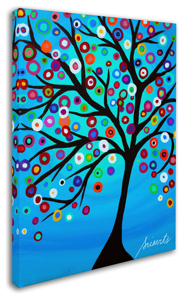 Prisarts 'Dancing Tree Of Life' Canvas Art, 35" x 47"